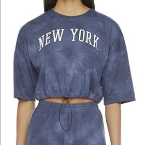 NWT Cut And Paste Jr SS Tie-Dye Graphic T-Shirt